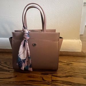 Mauve pink/purple mini small Steve Madden purse top handle crossbody